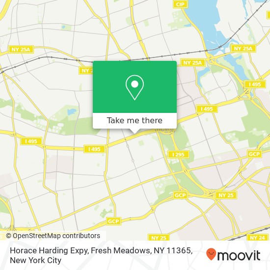 Mapa de Horace Harding Expy, Fresh Meadows, NY 11365