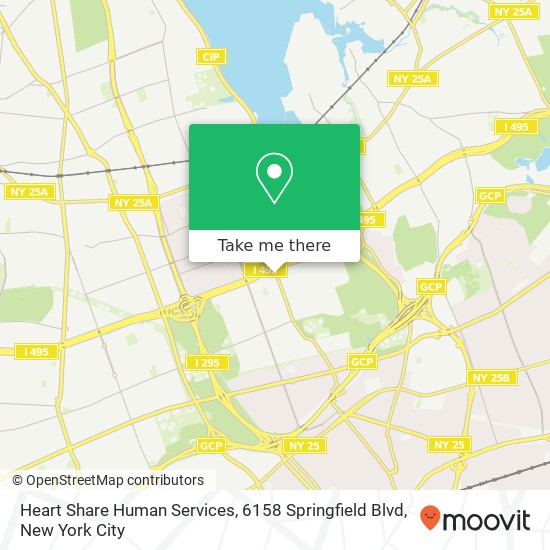 Heart Share Human Services, 6158 Springfield Blvd map