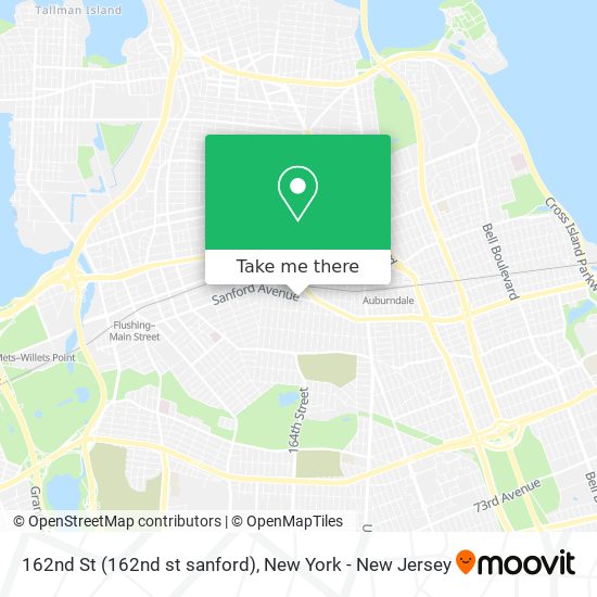 Mapa de 162nd St (162nd st sanford)
