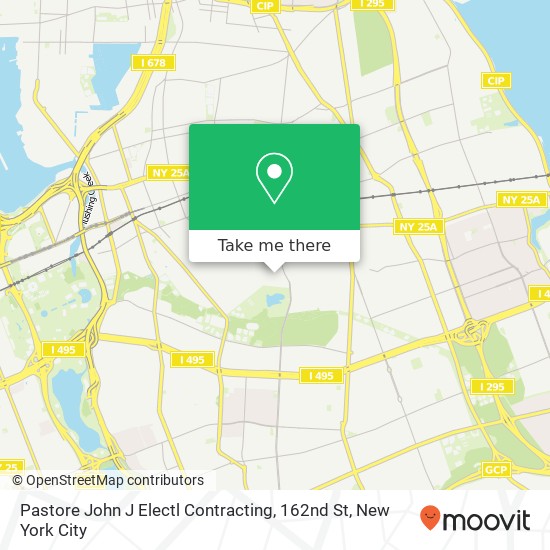 Mapa de Pastore John J Electl Contracting, 162nd St