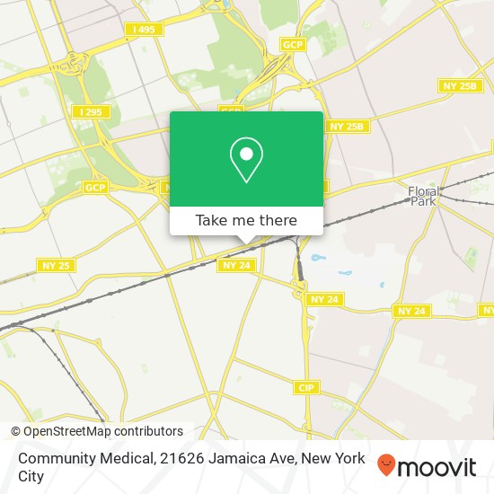 Community Medical, 21626 Jamaica Ave map