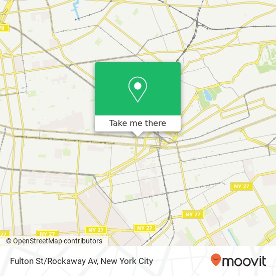 Fulton St/Rockaway Av map