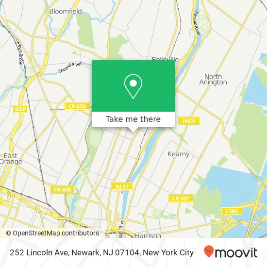 252 Lincoln Ave, Newark, NJ 07104 map