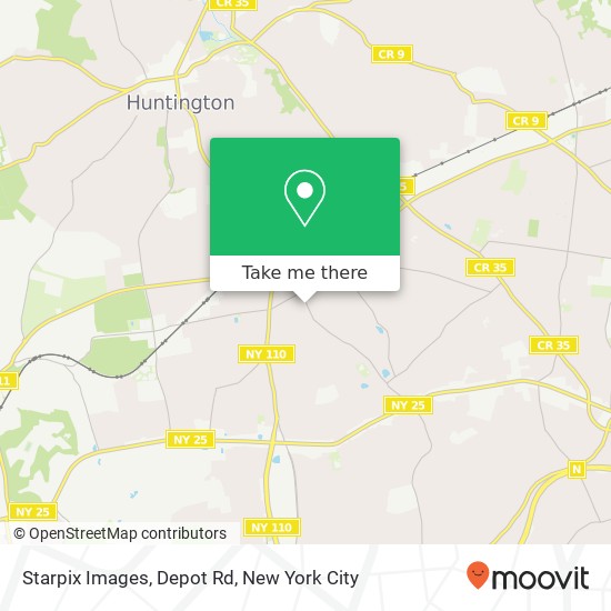 Starpix Images, Depot Rd map