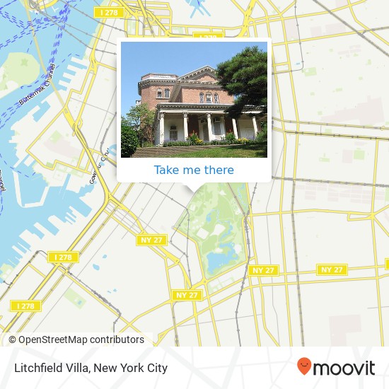Mapa de Litchfield Villa