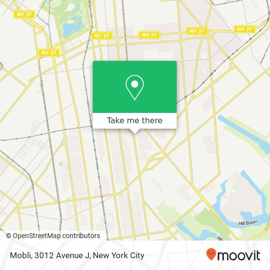 Mapa de Mobli, 3012 Avenue J