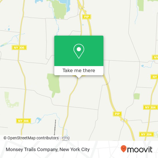 Mapa de Monsey Trails Company