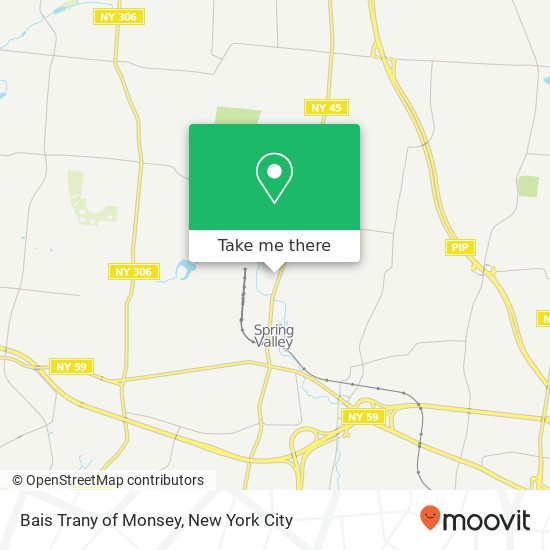 Mapa de Bais Trany of Monsey, 185 N Main St