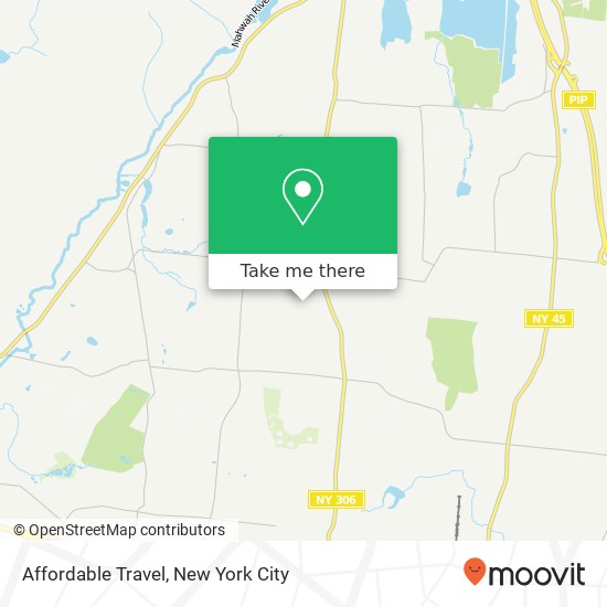 Affordable Travel map