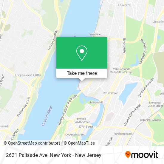 2621 Palisade Ave map