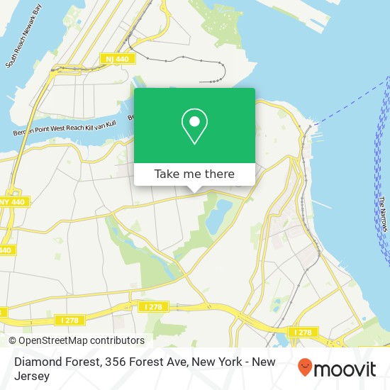 Diamond Forest, 356 Forest Ave map