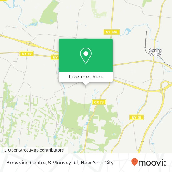 Browsing Centre, S Monsey Rd map