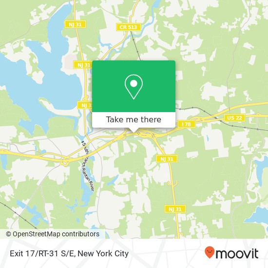 Mapa de Exit 17/RT-31 S/E