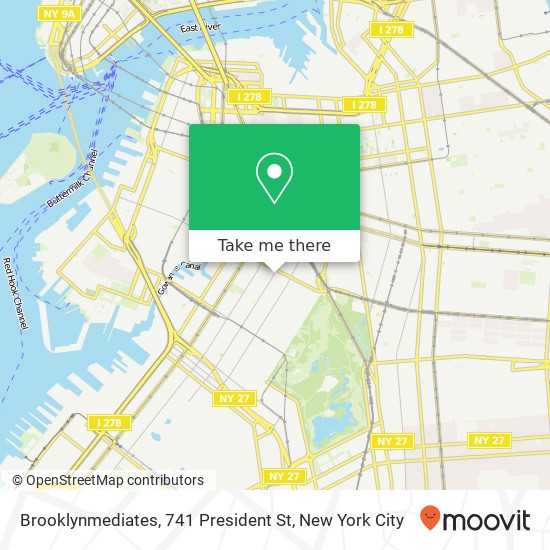 Brooklynmediates, 741 President St map