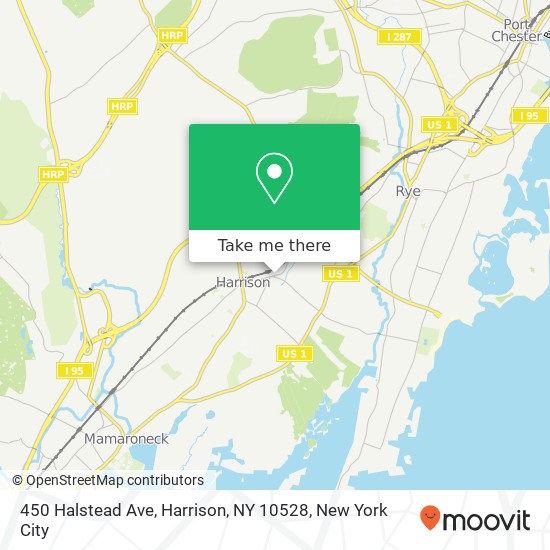 450 Halstead Ave, Harrison, NY 10528 map