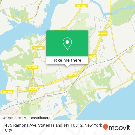 435 Ramona Ave, Staten Island, NY 10312 map