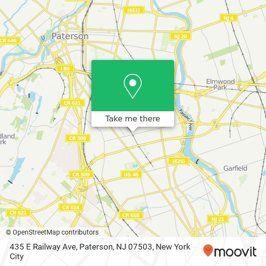435 E Railway Ave, Paterson, NJ 07503 map