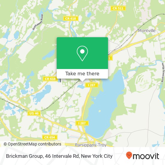 Brickman Group, 46 Intervale Rd map