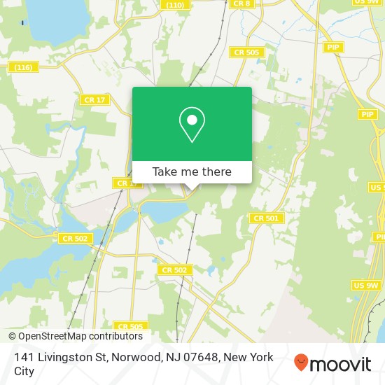 141 Livingston St, Norwood, NJ 07648 map