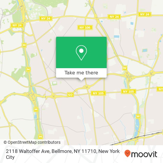 2118 Waltoffer Ave, Bellmore, NY 11710 map