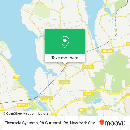 Mapa de Flextrade Systems, 98 Cuttermill Rd