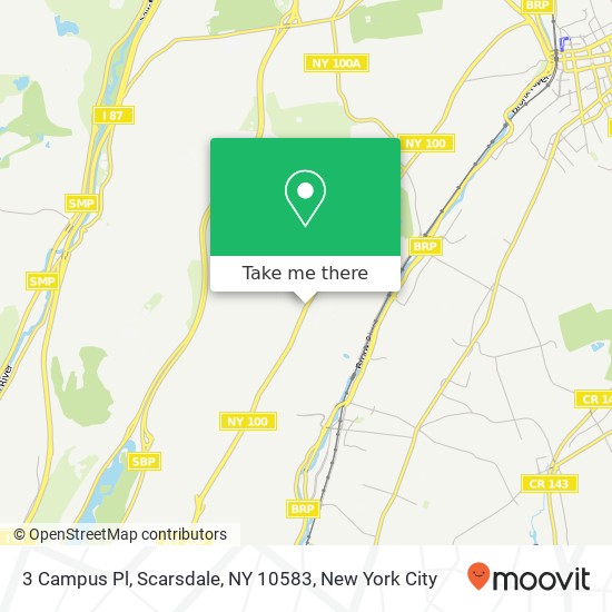 3 Campus Pl, Scarsdale, NY 10583 map