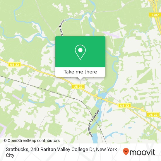 Sratbucks, 240 Raritan Valley College Dr map