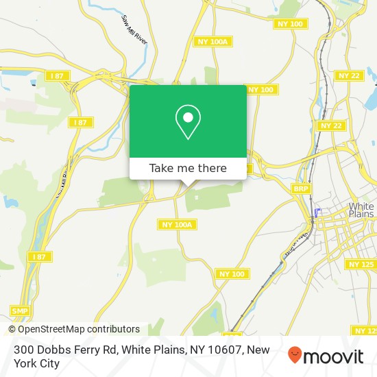 300 Dobbs Ferry Rd, White Plains, NY 10607 map