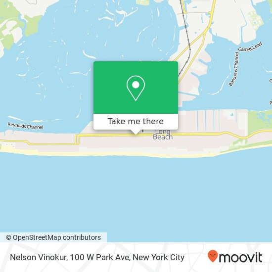 Nelson Vinokur, 100 W Park Ave map