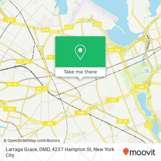 Mapa de Larraga Grace, DMD, 4237 Hampton St
