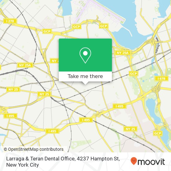 Mapa de Larraga & Teran Dental Office, 4237 Hampton St