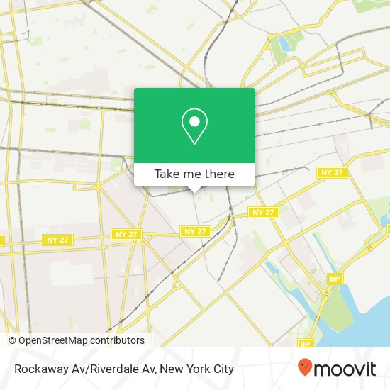 Mapa de Rockaway Av/Riverdale Av