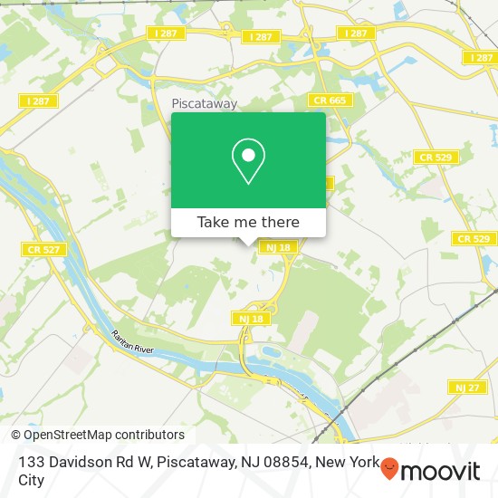 133 Davidson Rd W, Piscataway, NJ 08854 map