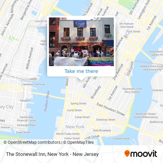 Mapa de The Stonewall Inn