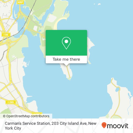 Mapa de Carman's Service Station, 203 City Island Ave