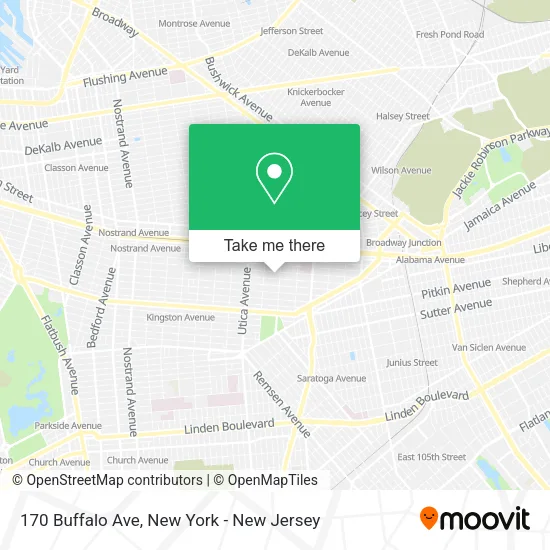 170 Buffalo Ave map