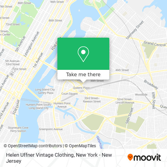 Helen Uffner Vintage Clothing map