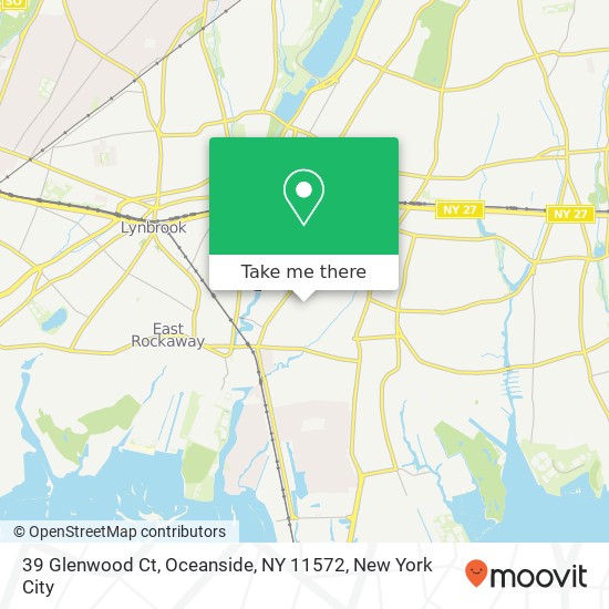 39 Glenwood Ct, Oceanside, NY 11572 map