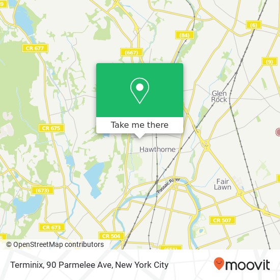 Terminix, 90 Parmelee Ave map
