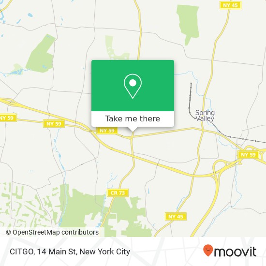 CITGO, 14 Main St map