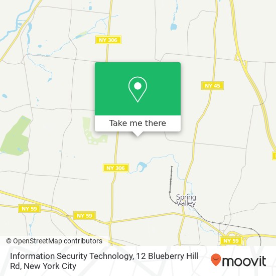 Information Security Technology, 12 Blueberry Hill Rd map