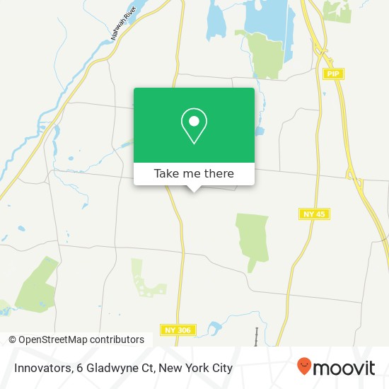Mapa de Innovators, 6 Gladwyne Ct