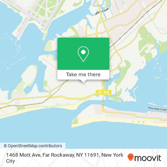 1468 Mott Ave, Far Rockaway, NY 11691 map