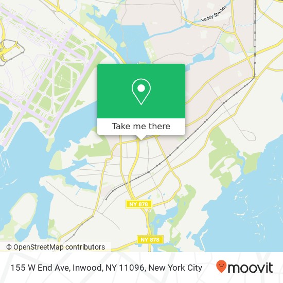 155 W End Ave, Inwood, NY 11096 map