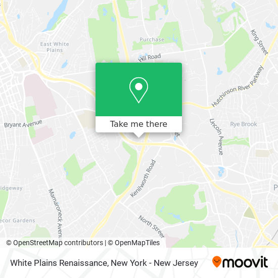 White Plains Renaissance map