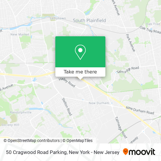 50 Cragwood Road Parking map