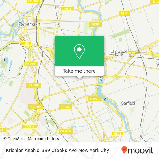 Mapa de Krichlan Anahid, 399 Crooks Ave