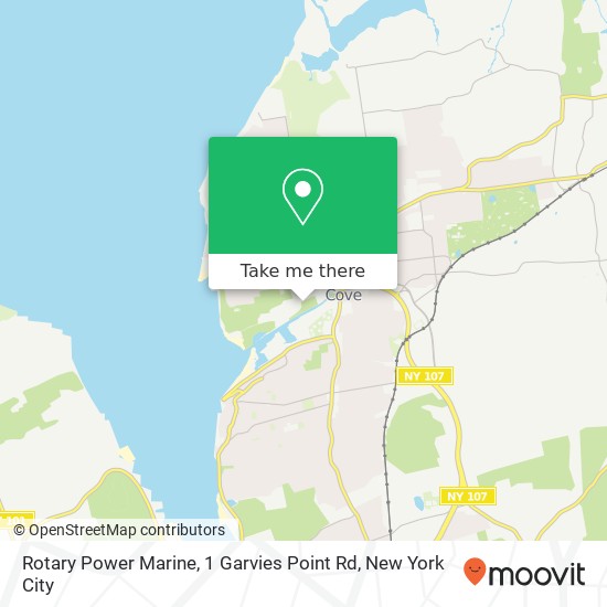 Rotary Power Marine, 1 Garvies Point Rd map