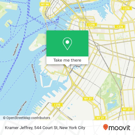 Mapa de Kramer Jeffrey, 544 Court St