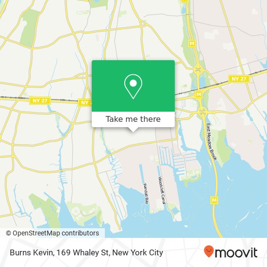 Mapa de Burns Kevin, 169 Whaley St